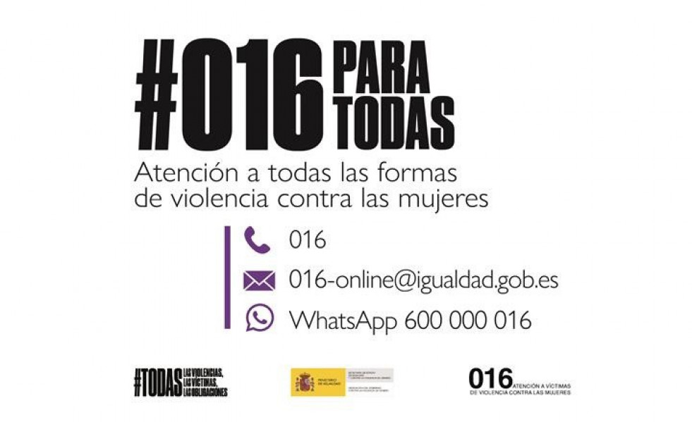 Archivo - Cartel del 016
