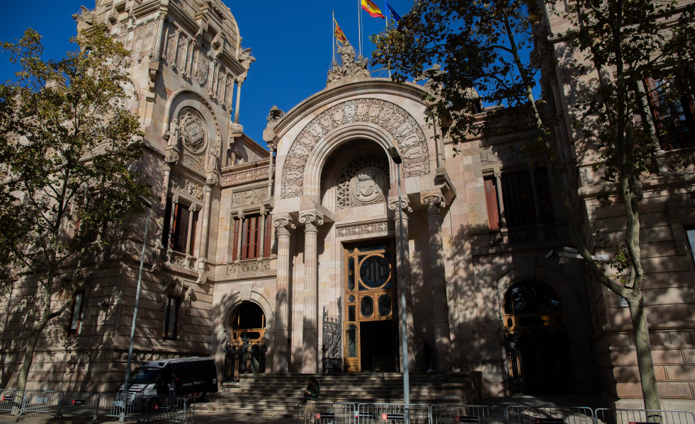 Archivo - Fachada del Palacio de Justicia de Catalunya, sede del TSJC y de la Audiencia de Barcelona.