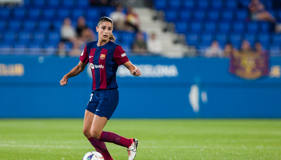 EuropaPress 5486736 jana fernandez of fc barcelona femenino during the spanish league liga (1)