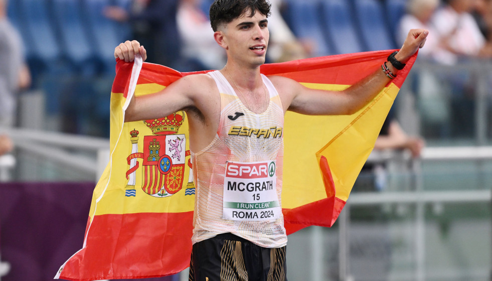 EuropaPress 6020281 paul mcgrath of spain silver medal mens 20km race walk during the european