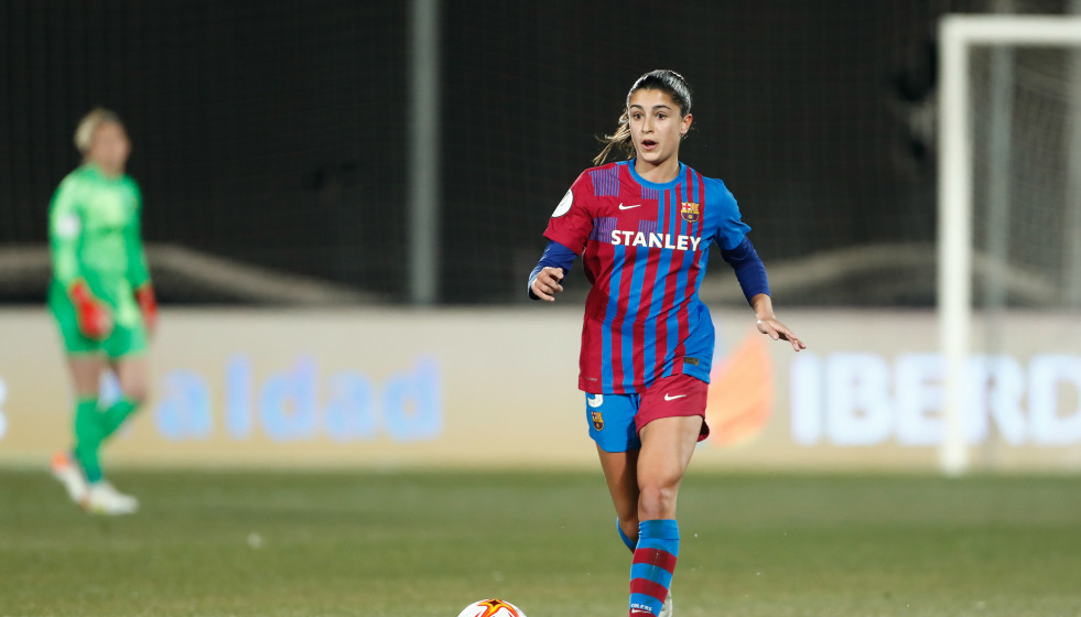 EuropaPress 4204134 jana fernandez of fc barcelona in action during the spanish women supercup