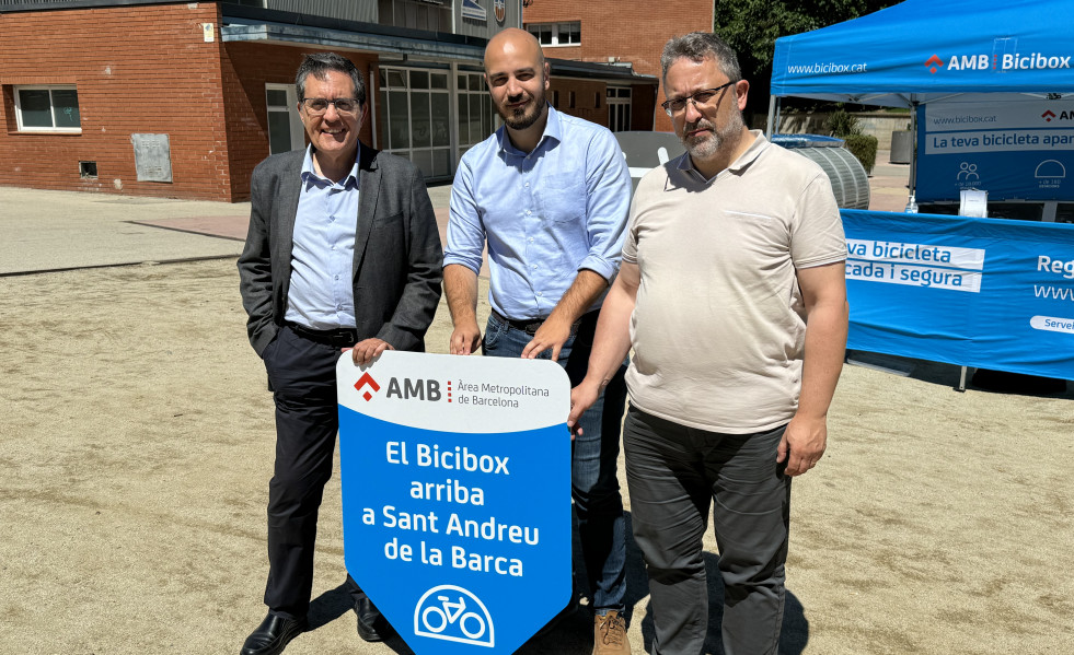 El Bicibox arribar a Sant Andreu de la Barca (1)