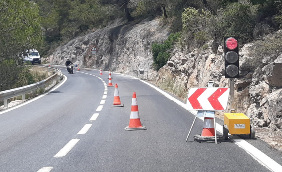 Obres talussos carretera Olesa
