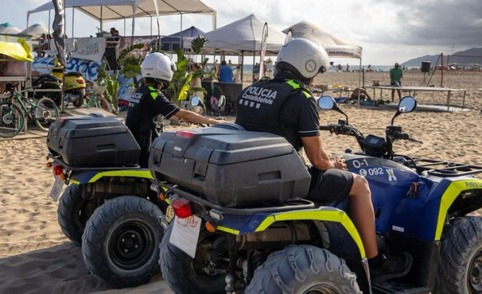 Policia local castelldefels playa