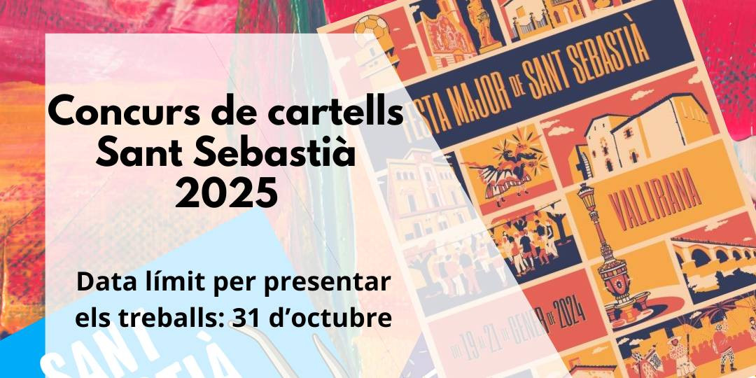 Concurs de cartells Sant Sebastia 2025
