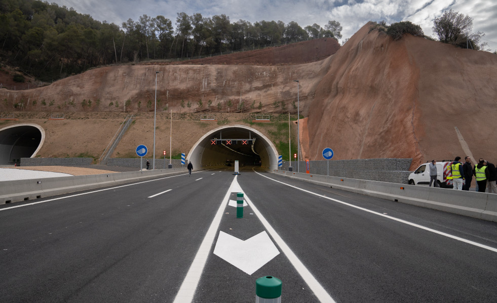 Vilapress entrada tunel nuevo tramo b 40 olesa