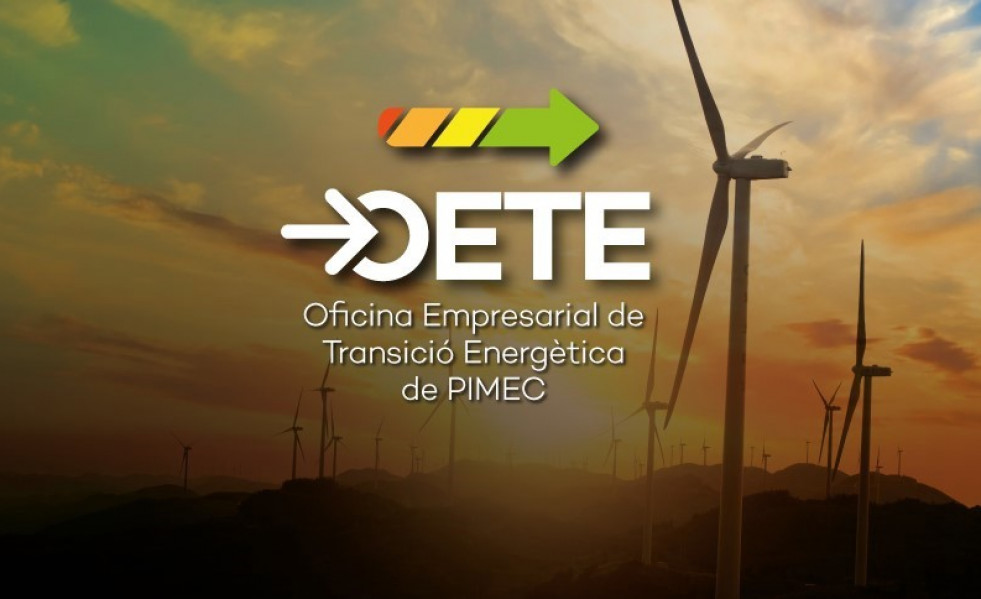 Imagen promocional de las Oficinas Empresariales de Transición Energética de Pimec.