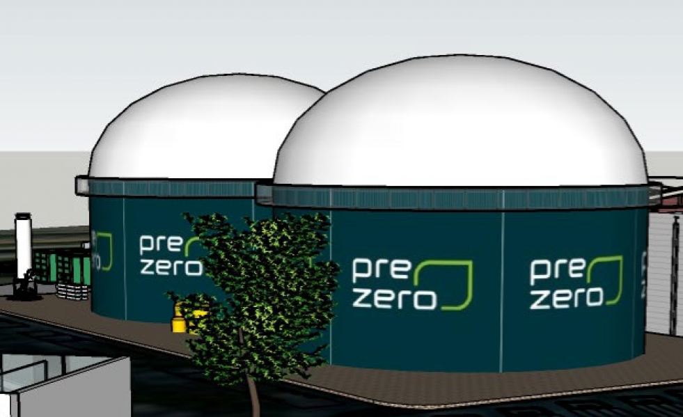Planta biogas bio energy factory prezero