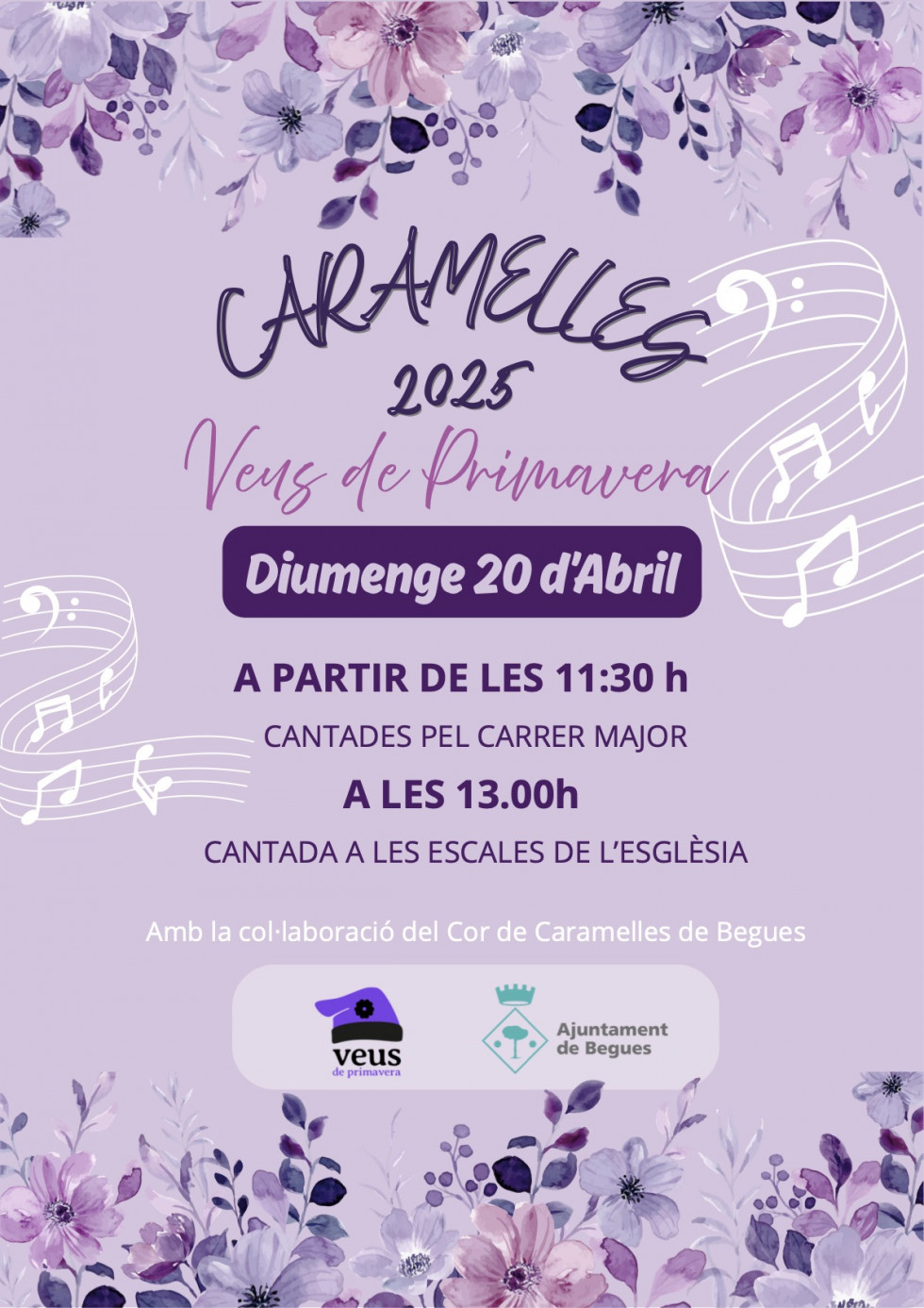 Las Caramelles de Begues se preparan para el fin de semana de Semana Santa