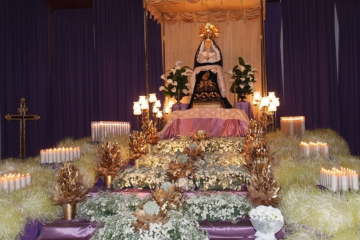 Imagen de la Virgen @Turisme Olesa
