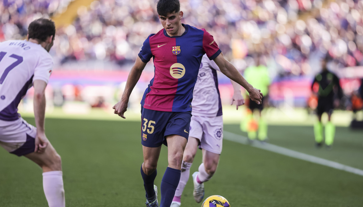 EuropaPress 6613075 gerard martin of fc barcelona in action during the spanish league liga ea
