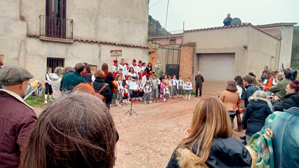 La cantada de los 'Petits Caramellaires' de Castellví llenará de música la mañana del domingo