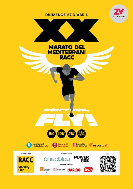 ¿Quieres correr el XX Maratón del Mediterráneo? Las inscripciones ya están abiertas