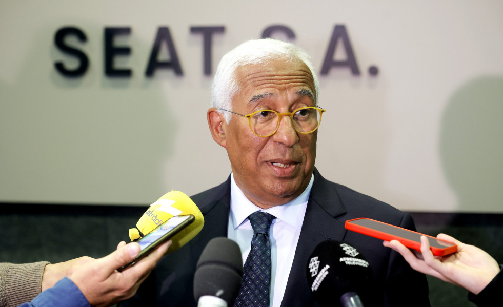 El presidente del Consejo Europeo, António Costa, visita la fábrica de Seat en Martorell, a 5 de mayo de 2025, en Barcelona, Catalunya (España). Costa comienza hoy su viaje de dos días a Barcelona