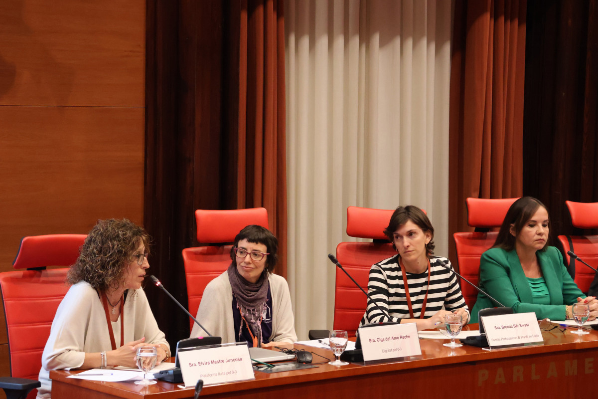 Comparecencia en la Comisión de Educación y FP en el Parlament este martes