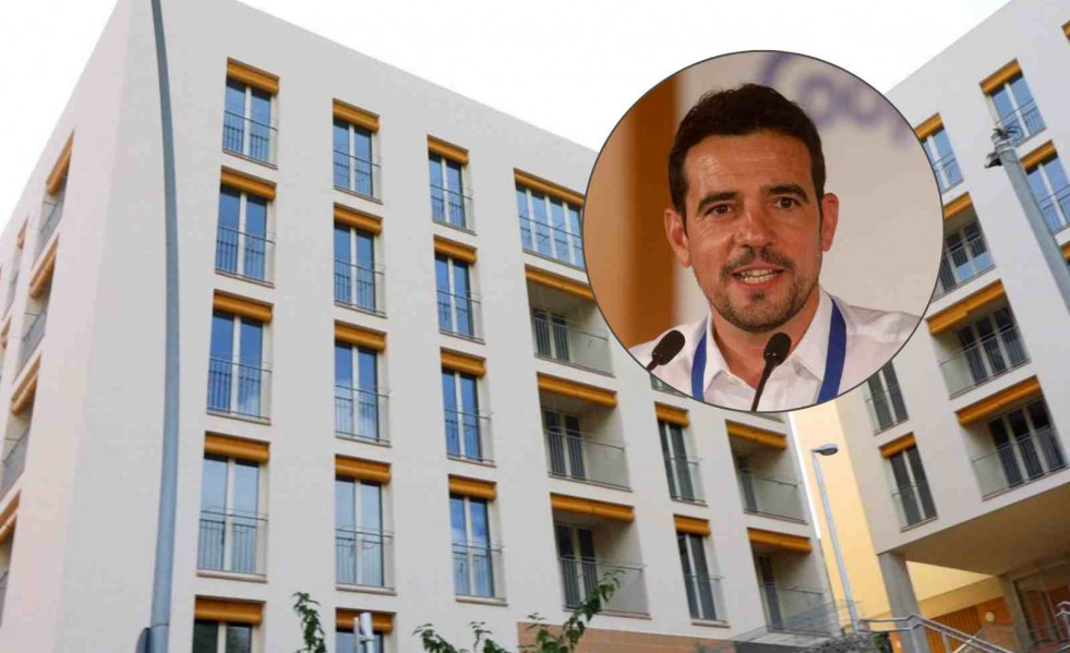 Vivienda en Castelldefels; el alcalde de Castelldefels, Manuel Reyes   CANVA