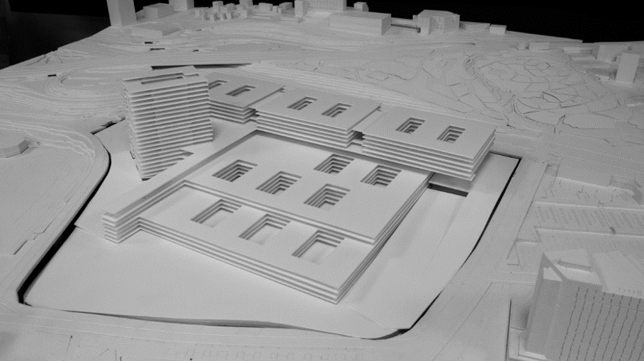 Maqueta del edifico