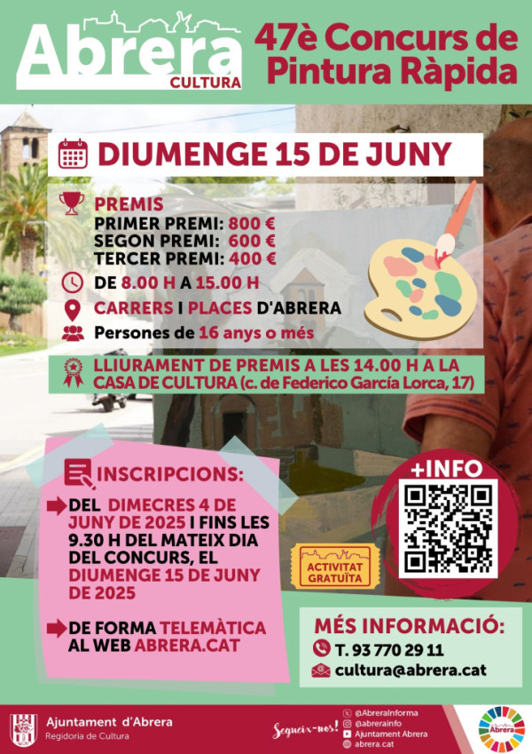 Cartell 47e concurs pintura rapida 2025 redim w600 h849