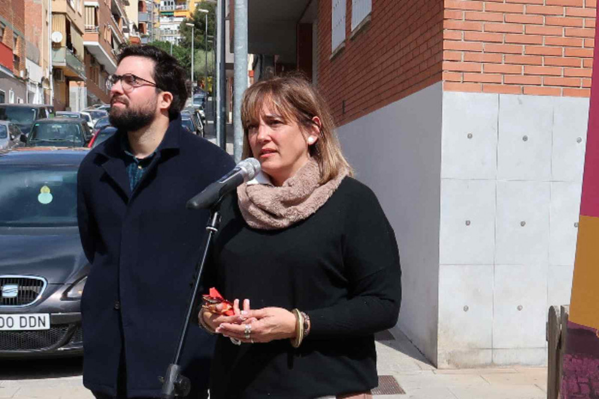 La alcaldesa de Gavu00e0, Gemma Badia