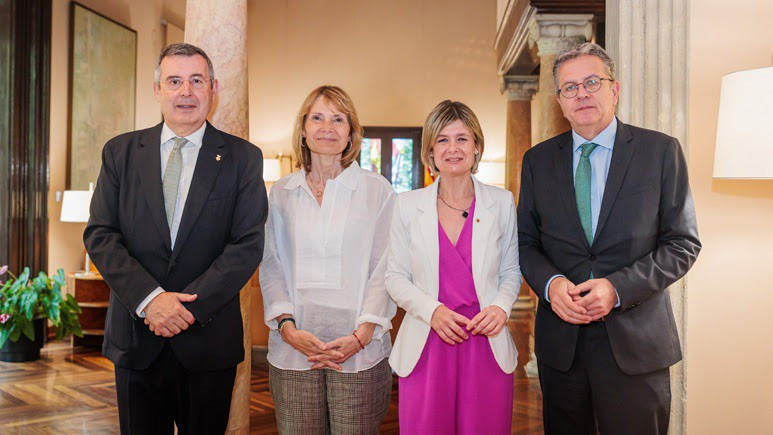 Reunión de los 4 presidente de diputaciones catalanas este martes en Barcelona