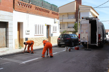 Pintura viaria C Sant Isidre