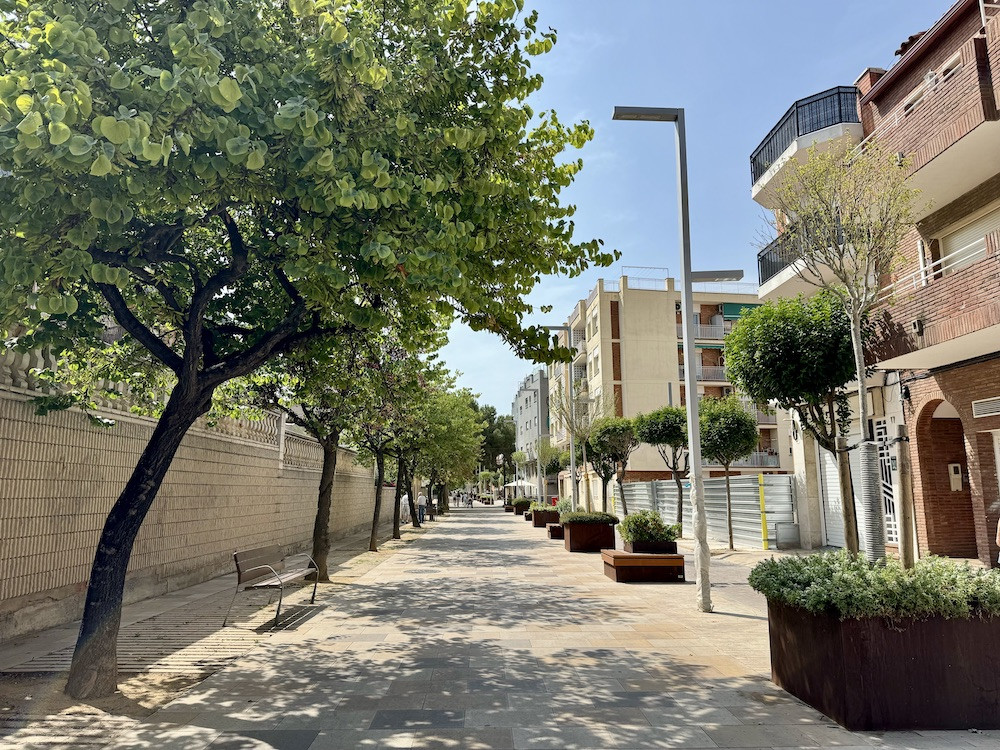 Carril bici passeig del Canal