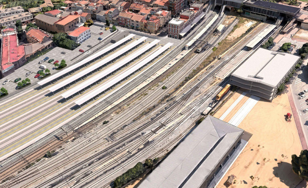 Estación de Martorell Central (Barcelona).