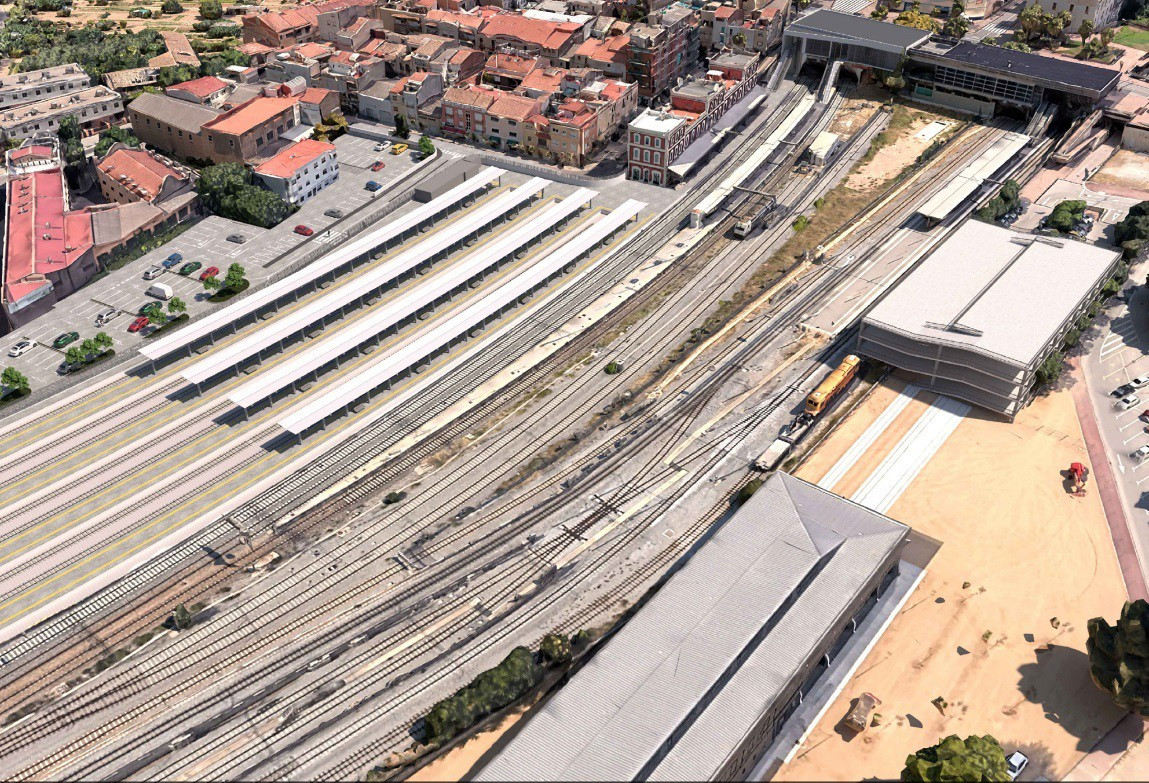 Estación de Martorell Central (Barcelona).