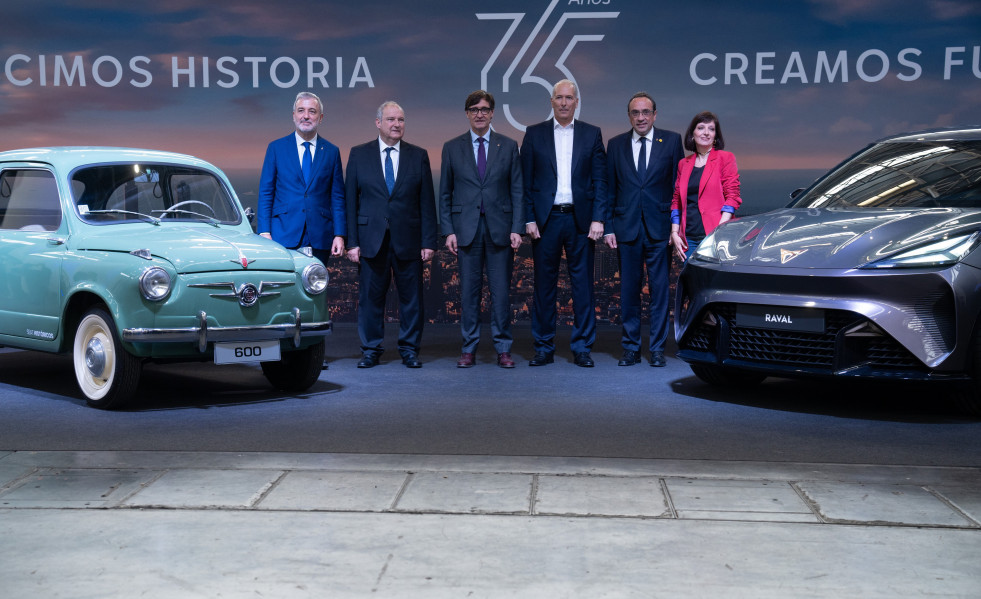 Archivo - Imagen del acto de celebración del 75 aniversario de Seat, en Fira de Barcelona, a 9 de mayo de 2025, en Barcelona, Catalunya (España).
