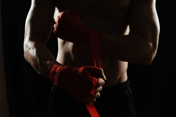 Cerrar boxer vendarse las manos