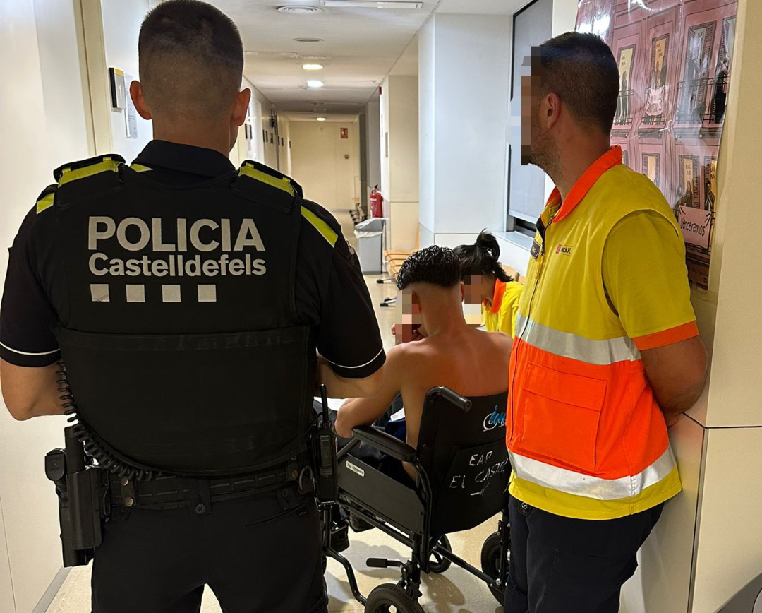 ud83dudd35 Dos detenidos por una pelea con arma blanca en el centro de Castelldefelsud83dudccc El pasado su00e1bado