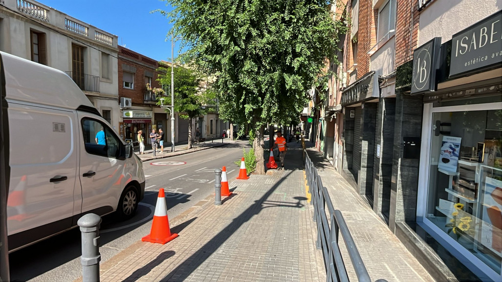 Molins de Rei invierte 700.000 € para renovar sus aceras