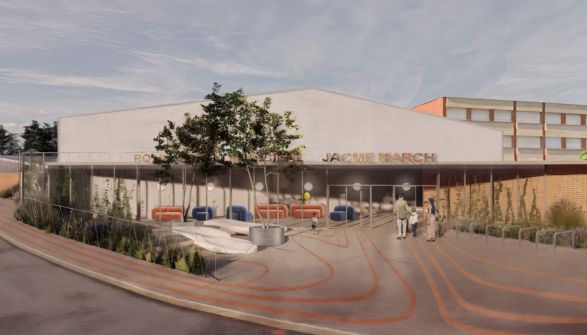 Render del pabellon Jacme March