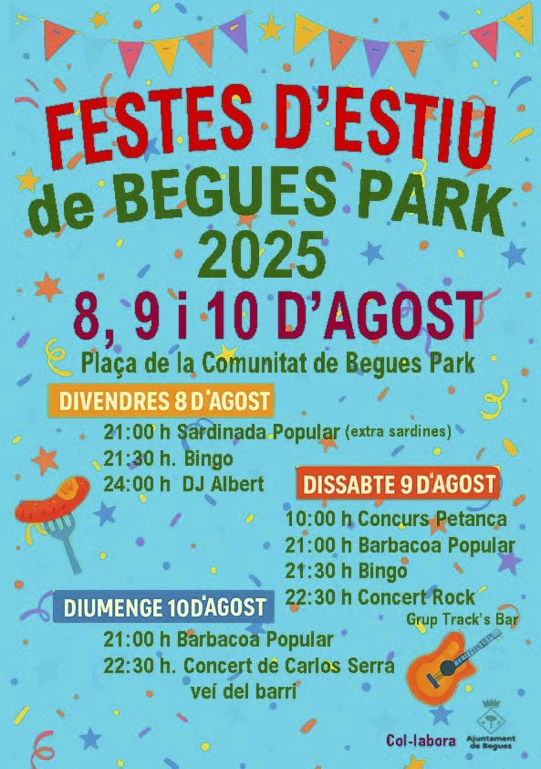 Festes Estiu Begues Parc 2025