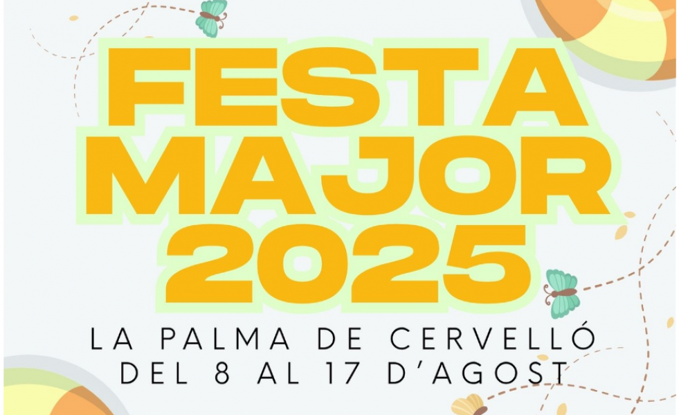 Fiesta Mayor de La Palma de Cervelló @Aj La Palma de Cervello