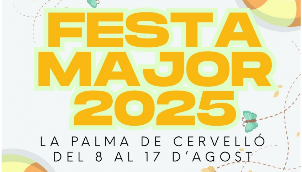 Fiesta Mayor de La Palma de Cervelló @Aj La Palma de Cervello