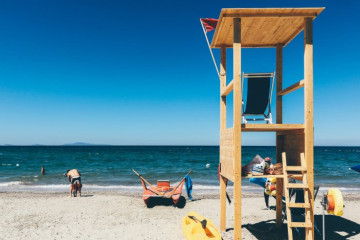 Platja bandera retallada