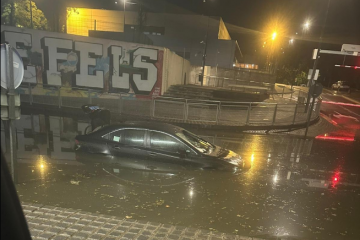 Castefa inundacion