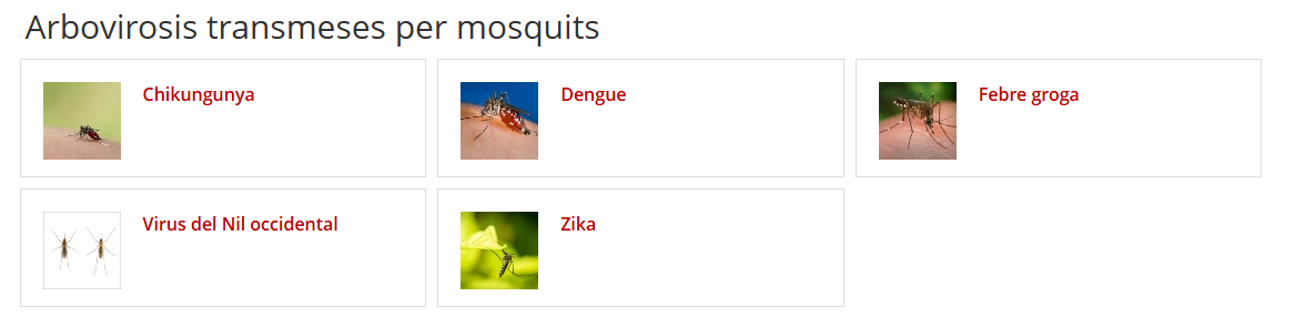 Enfermedades mosquitos