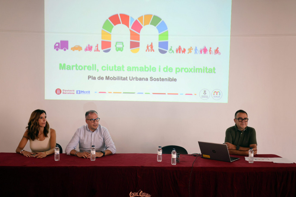 Martorell presenta el Plan de Movilidad Sostenible que transformará la ciudad