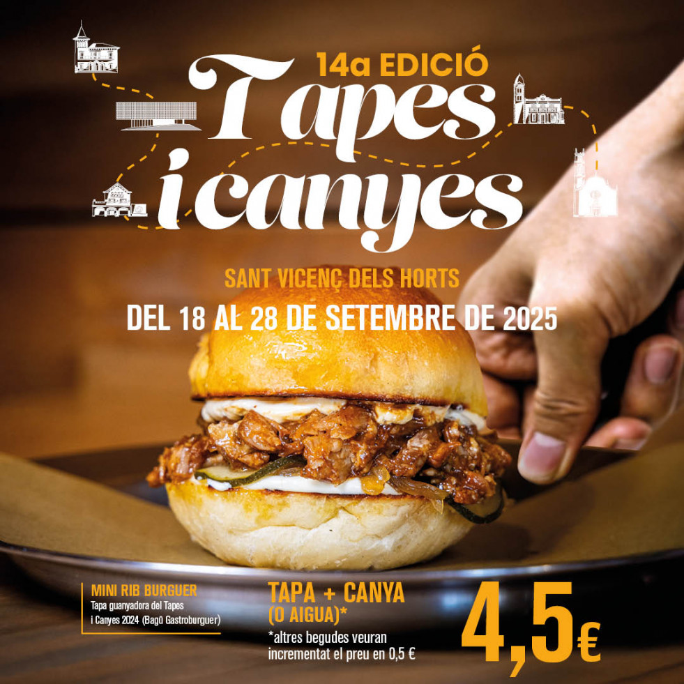 Sant Vicenç dels Horts se llena de tapas y cerveza con la 14ª edición de 