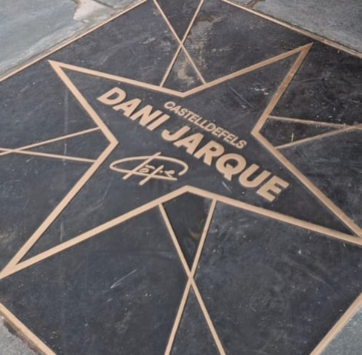 Homenaje a Dani Jarque: Castelldefels le dedica una estrella
