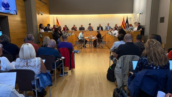 Pleno Municipal de El Prat de septiembre @Aj El Prat