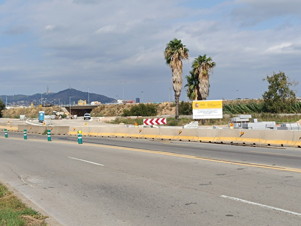 FOTOS: Las obras de la B-25 de Sant Boi entran en la recta final