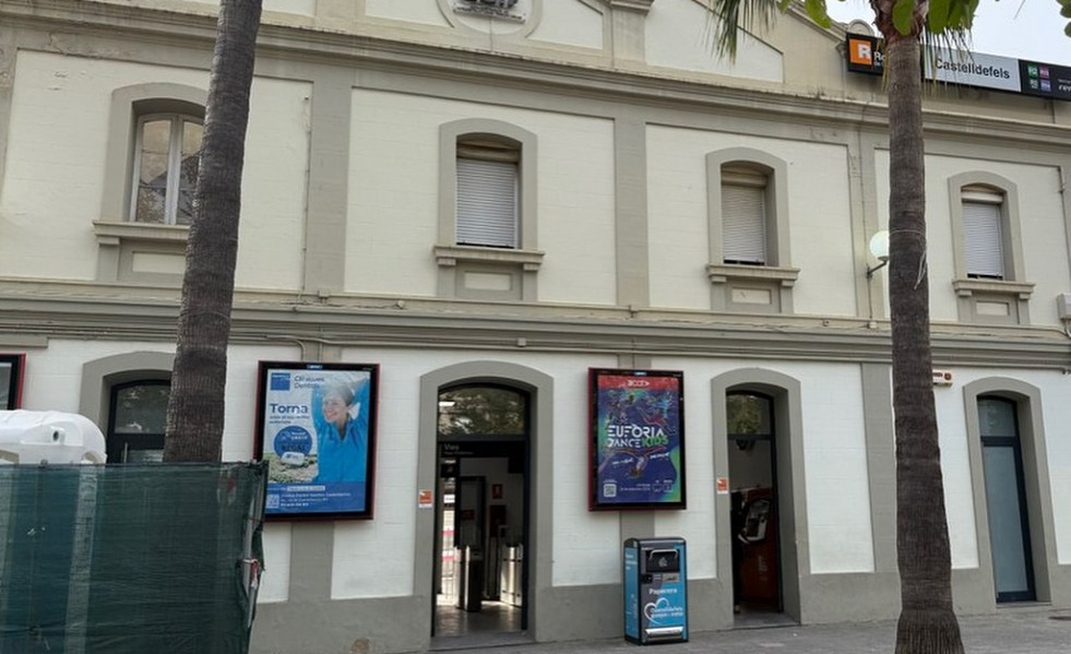 🚧 Nueva afectación al tráfico por las obras de remodelación de la estación de Castelldefels📆A