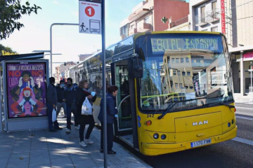 Huelga buses