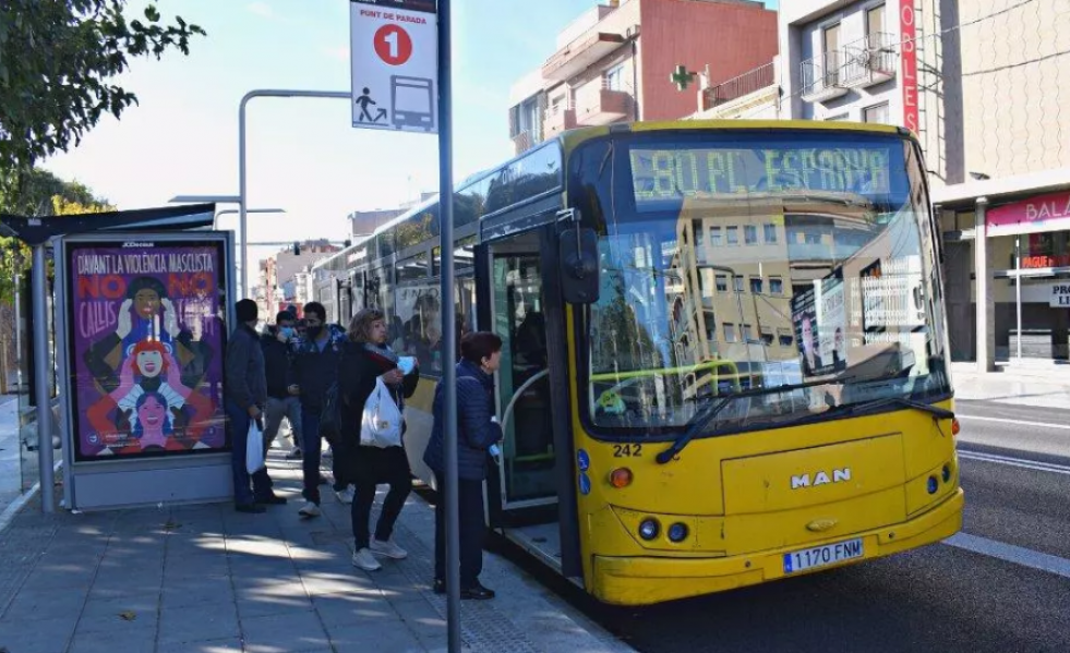 Huelga buses