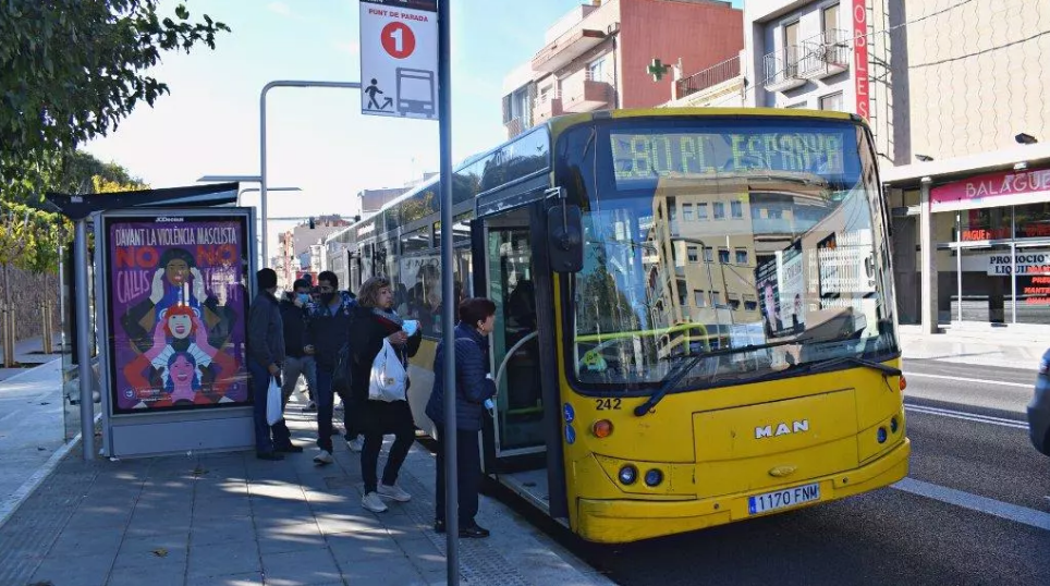 Huelga buses
