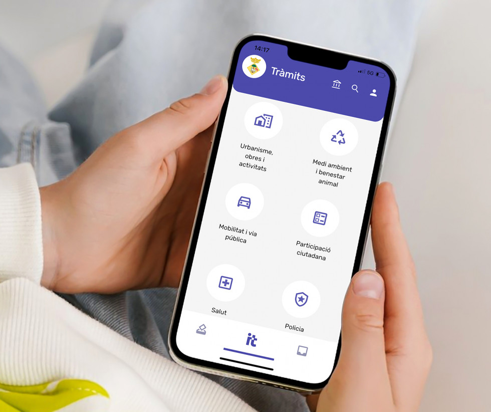Sant Joan Despí lanza la nueva APP Tràmit para realizar gestiones municipales desde el móvil