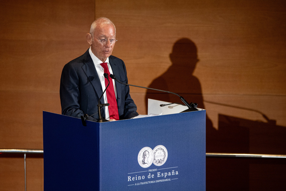 Archivo - El presidente y fundador de Mango, Isak Andic, en una imagen de archivo.